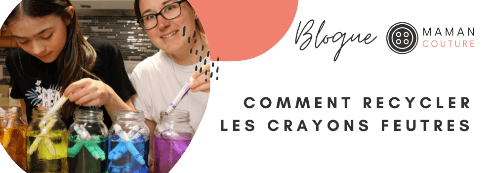 Comment recycler des crayons feutres?