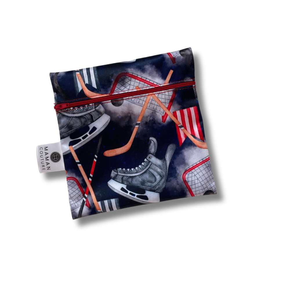 Tous les tissus des sacs à collation - Format carré