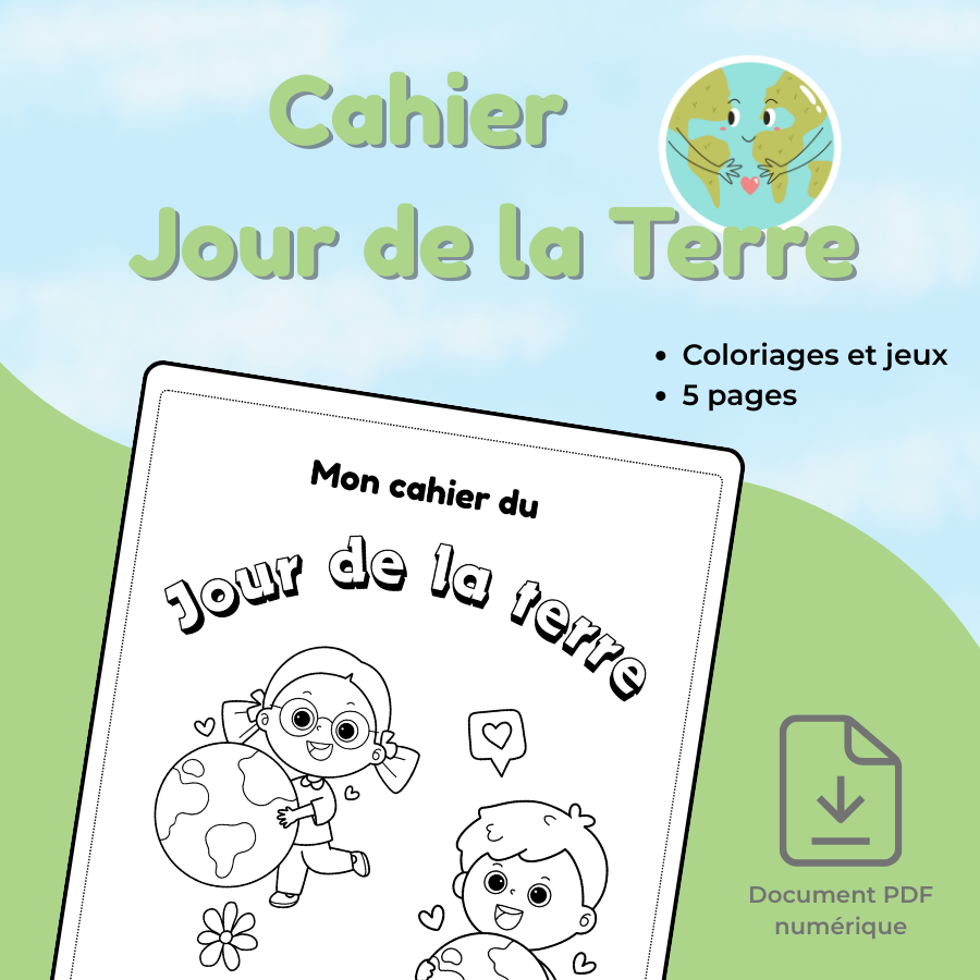 Cahier Jour de la Terre - à télécharger