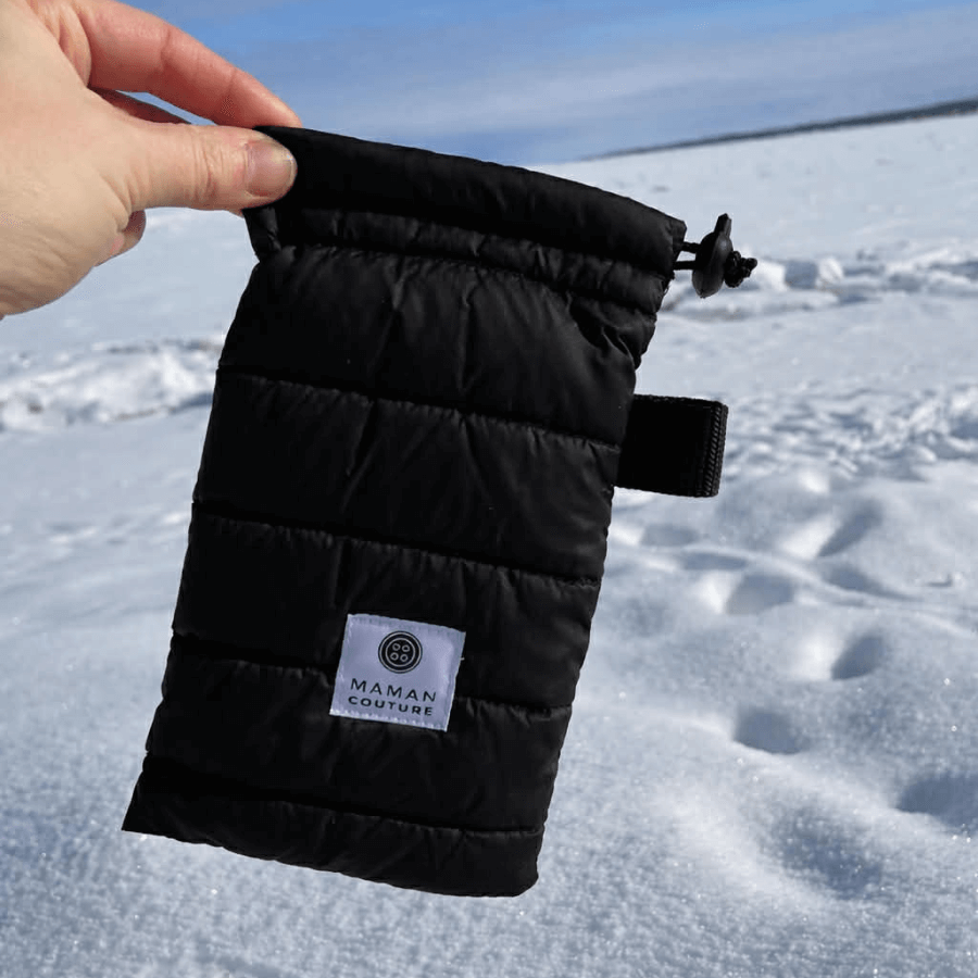 Pochette à cellulaire - protection contre le froid