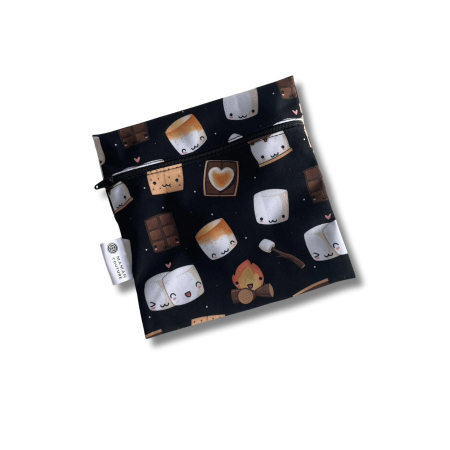Tous les tissus des sacs à collation - Format carré
