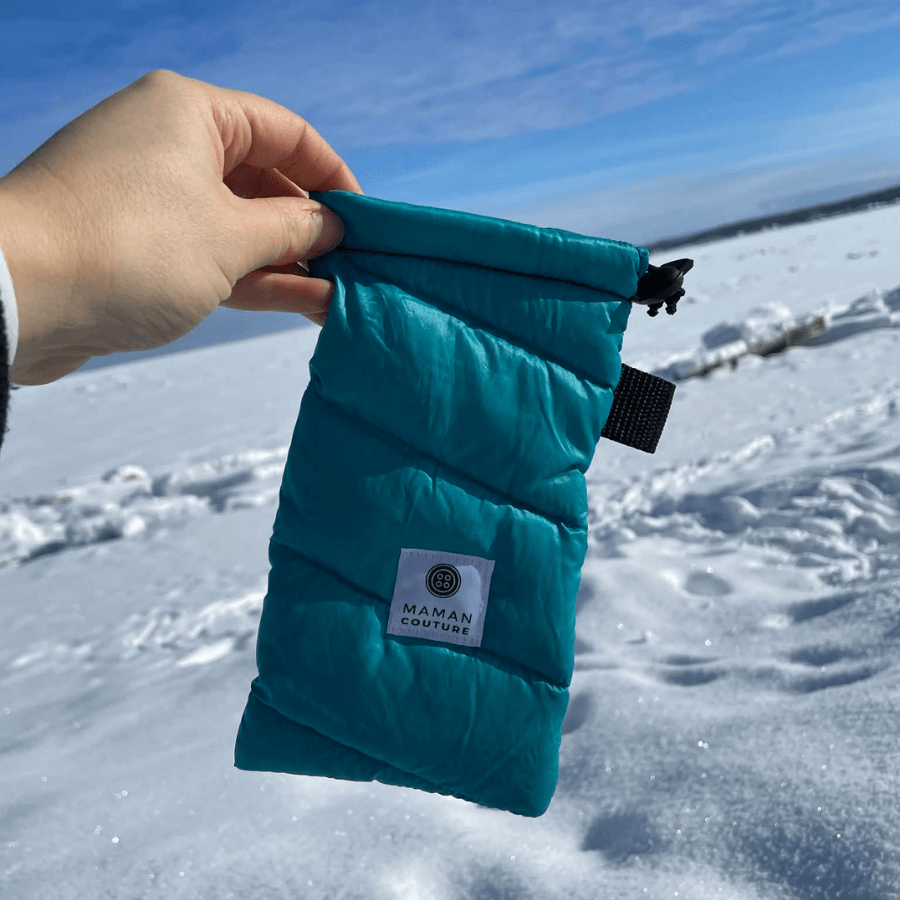 Pochette à cellulaire - protection contre le froid