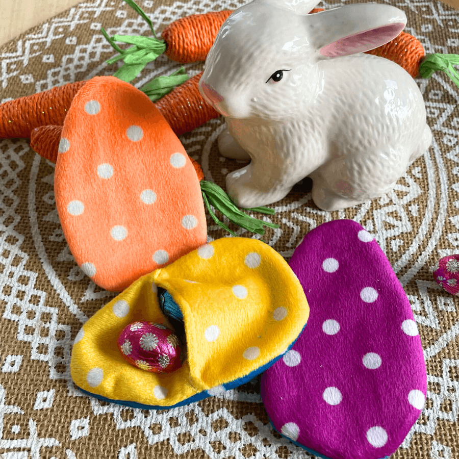 Trio de cocos de Pâques réutilisables