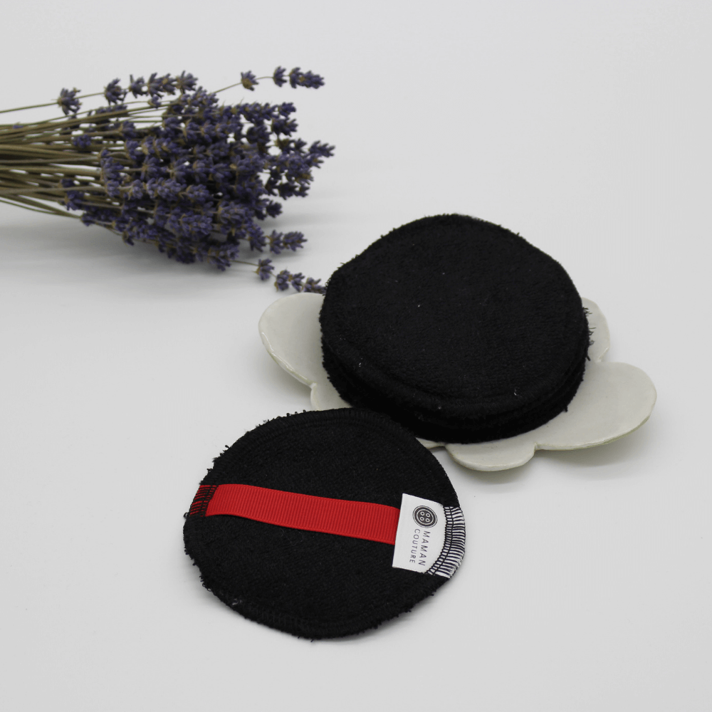 Ensemble de 5 lingettes démaquillantes réutilisables