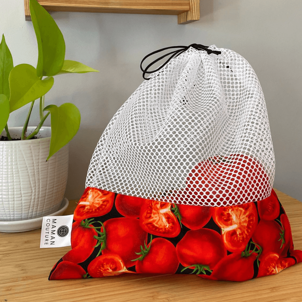 Tous les tissus de sacs à fruits et légumes