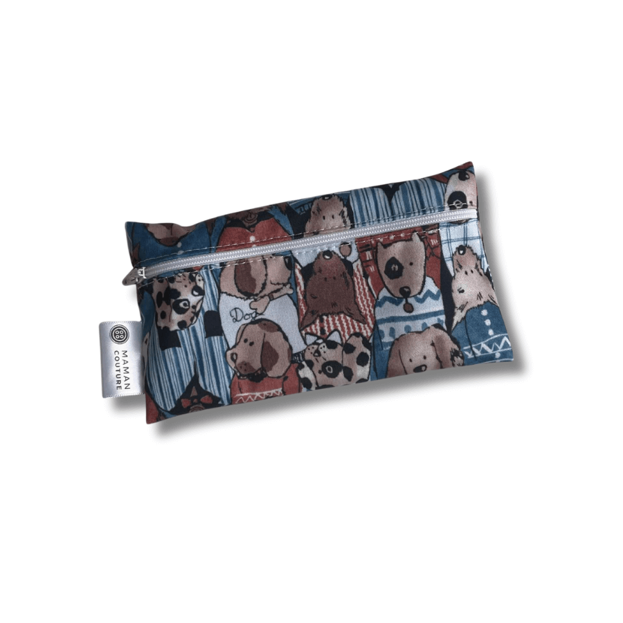 Tous les tissus des sacs à collation - Format mini