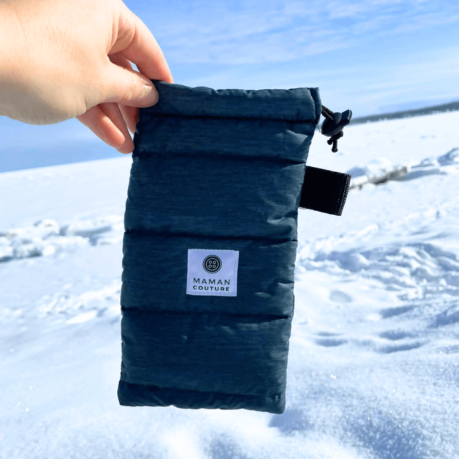Pochette à cellulaire - protection contre le froid
