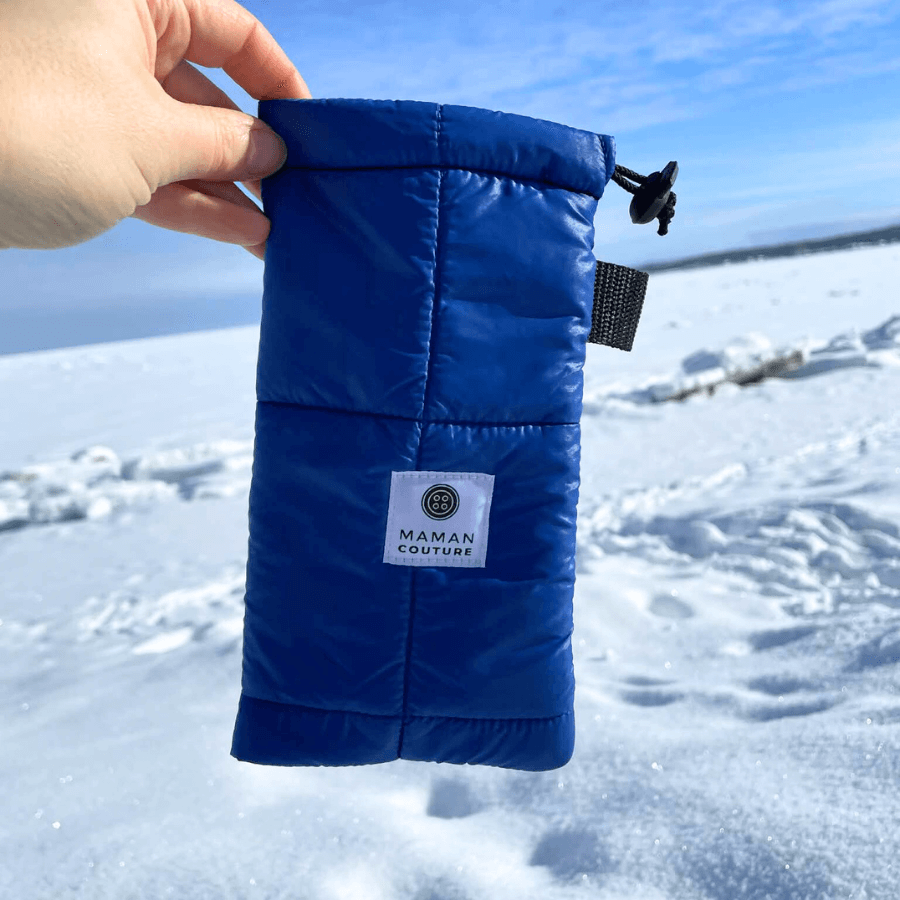 Pochette à cellulaire - protection contre le froid