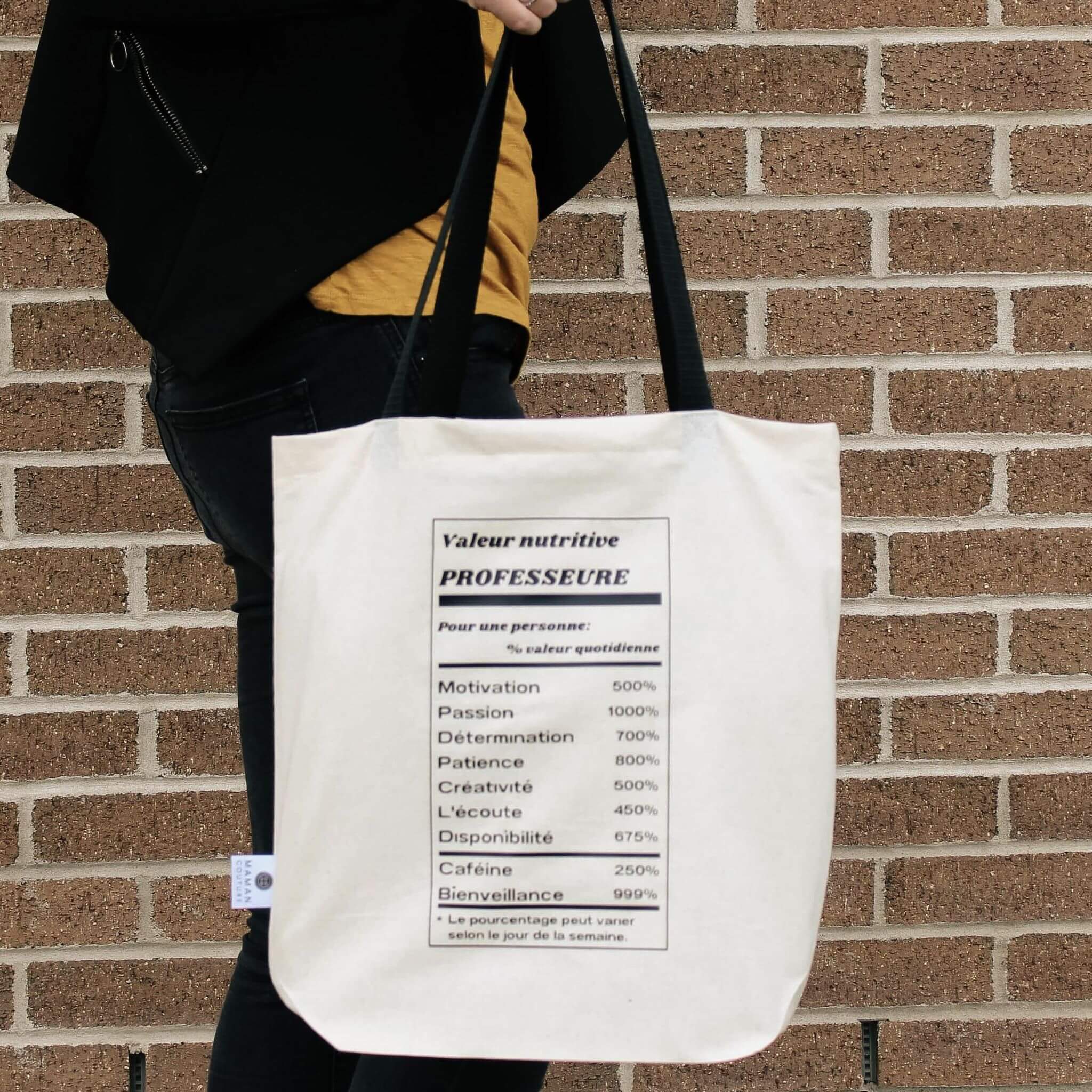 Sac Fourre-tout réutilisable - Cadeau pour enseignante