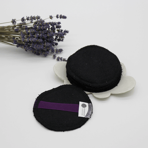 Ensemble de 6 lingettes démaquillantes en bamboo - Lavables et réutilisables